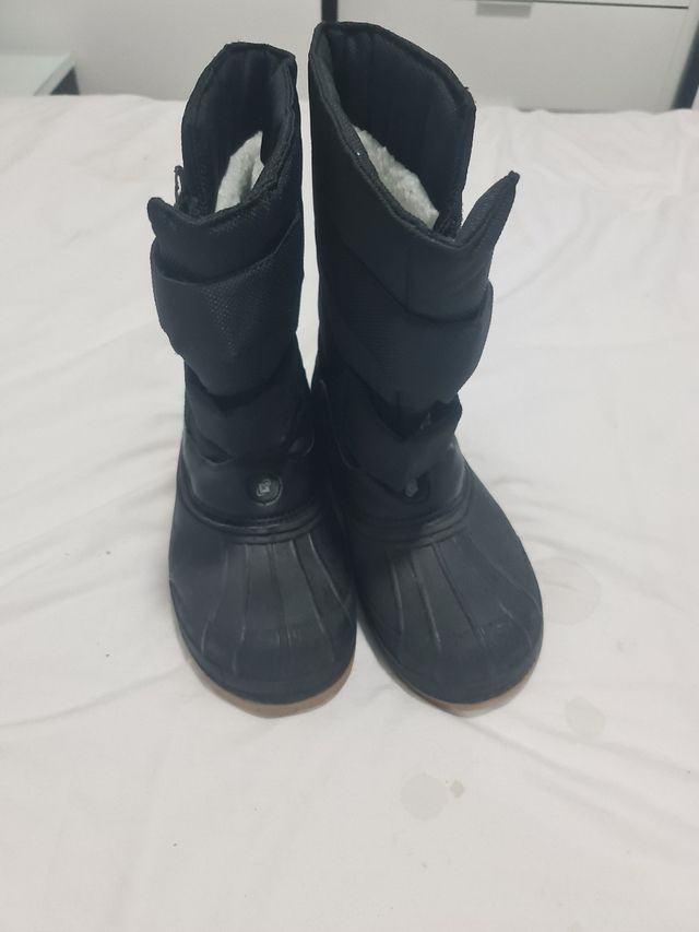 Botas  invierno  Negro  para hombre