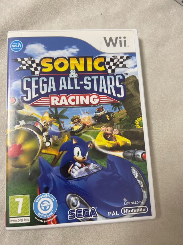 Wii sonic sega all-stars