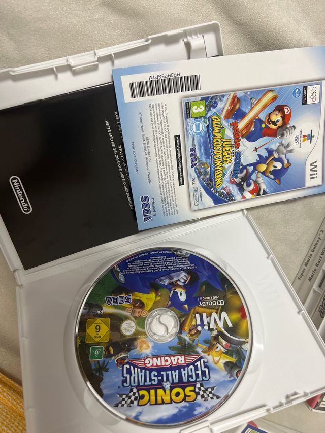 Wii sonic sega all-stars
