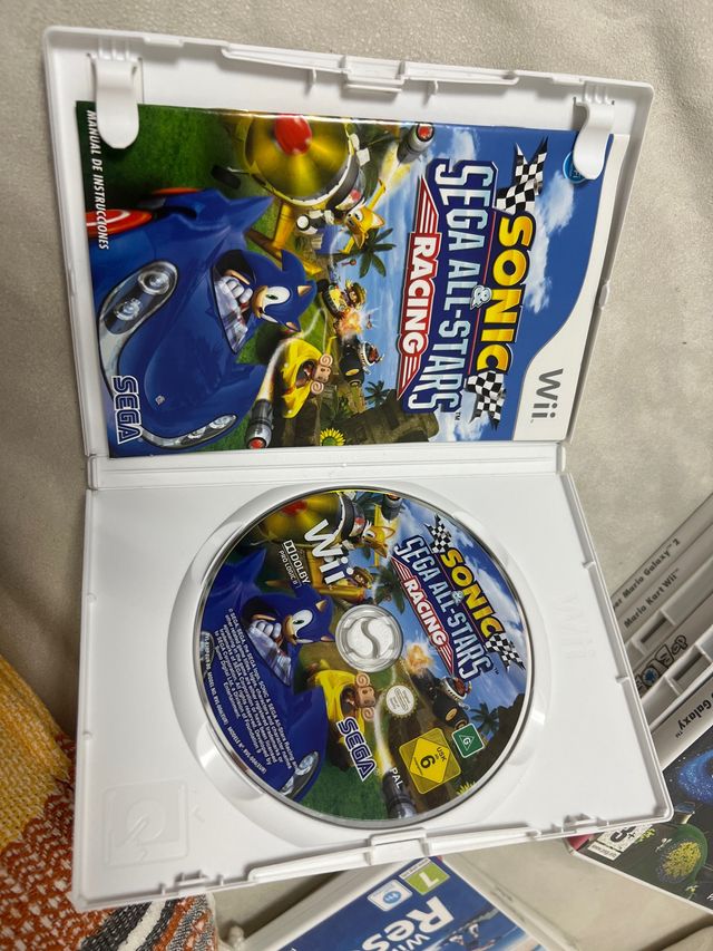 Wii sonic sega all-stars