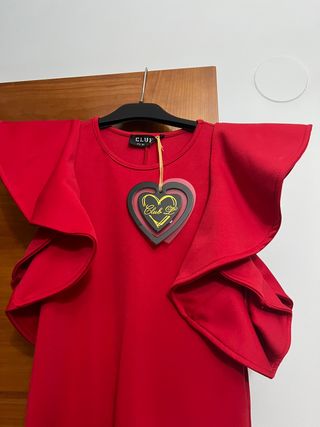 Vestido rojo de fiesta