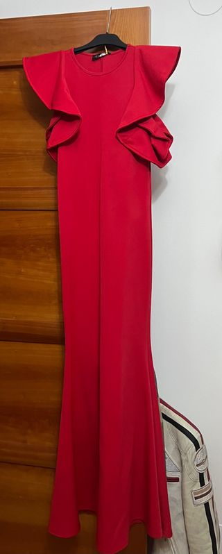 Vestido rojo de fiesta