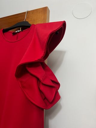 Vestido rojo de fiesta