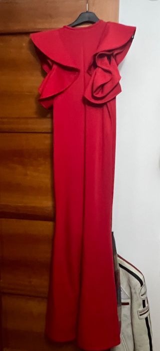 Vestido rojo de fiesta