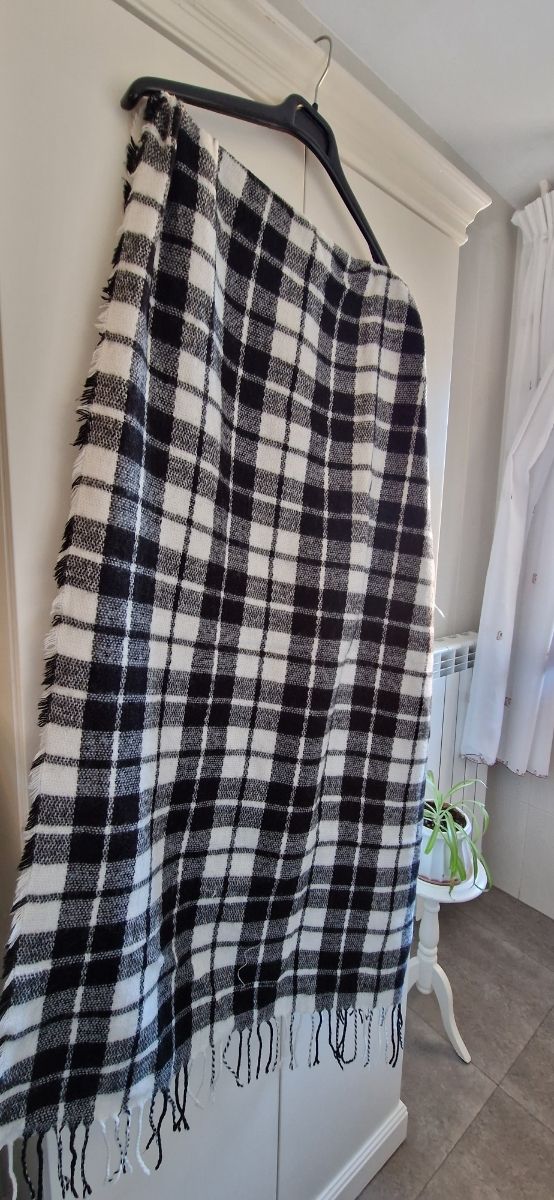 bufanda xl a cuadros