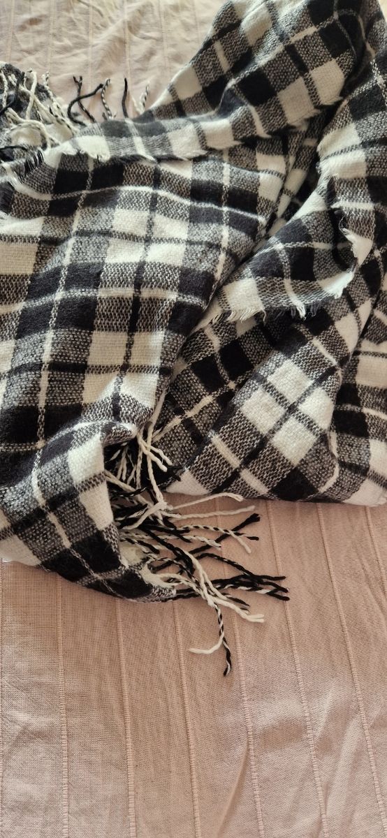 bufanda xl a cuadros