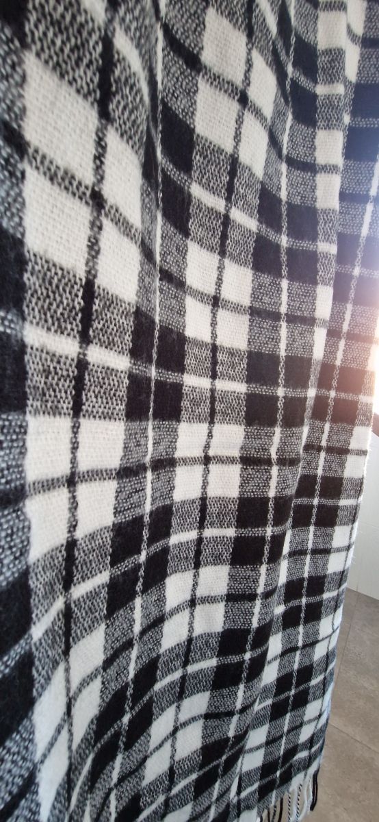 bufanda xl a cuadros