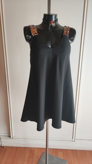 🎀 VESTIDO The Are negro