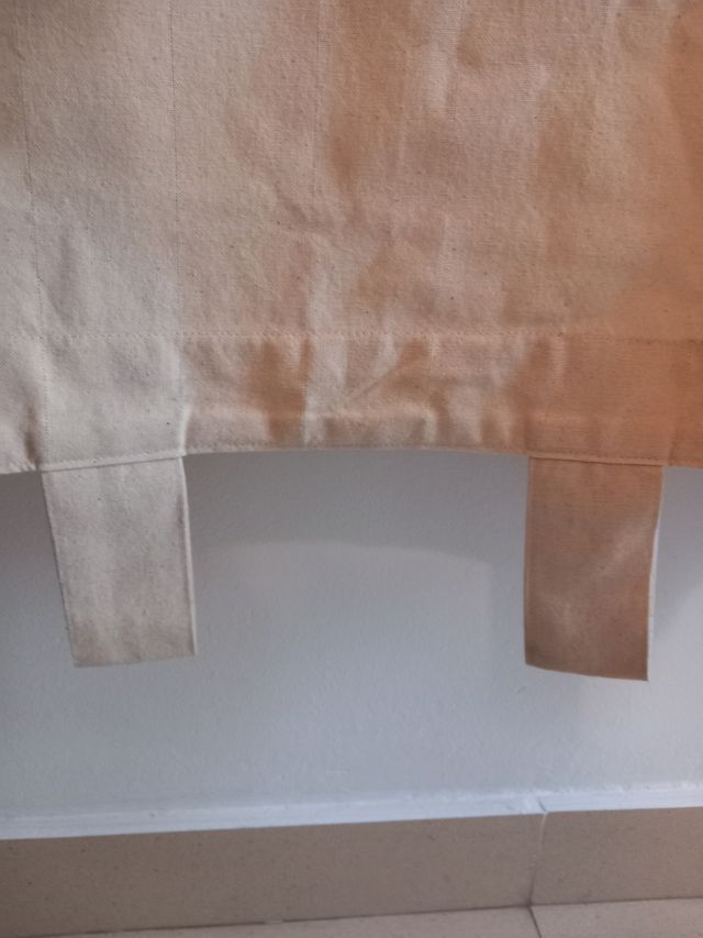 Cortina ventana alt 147 cm y ancho 140 cm