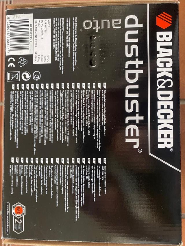 Aspirador de coche eléctrico nuevo