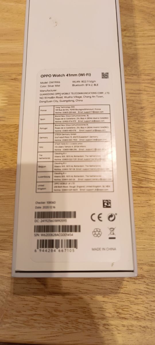 reloj inteligente oppo