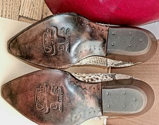 Botines Piel de Piton