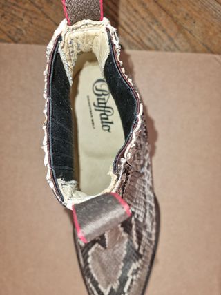 Botines Piel de Piton