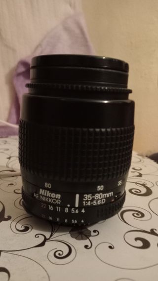 Objetivo cámara fotos