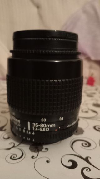 Objetivo cámara fotos