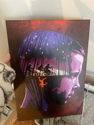 Cuadro chapa Stranger Things