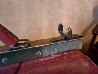 2 maletines por 1 Réplica en piel maletín antiguo