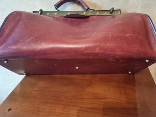 2 maletines por 1 Réplica en piel maletín antiguo