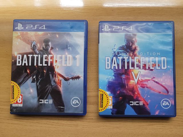 Pack juegos Battlefield 1 y 5