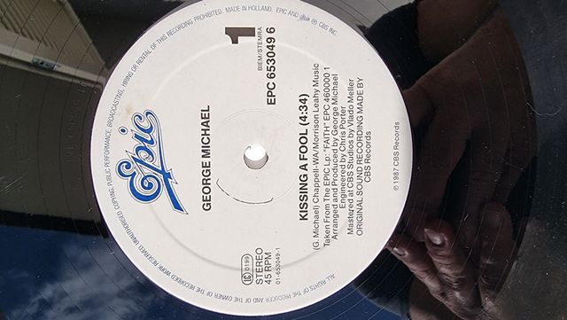lp Vinile george michael kissing a fool 