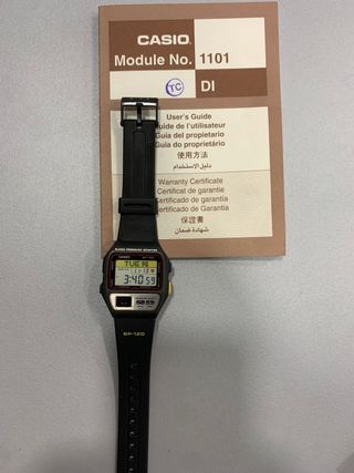 Reloj Casio BP-120 nuevo con manual