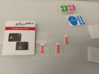 3 cristales protectores cámara GoPro Hero 10. nuev