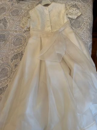 Vestido de comunión niña talla 125