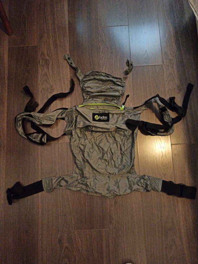 Mochila de porteo bebé plegable