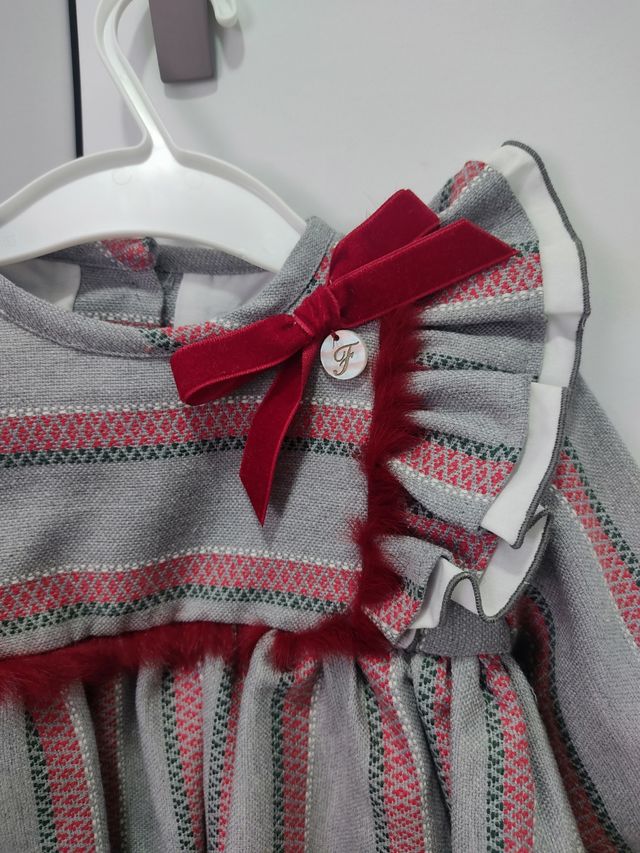 Abito Jesusito+ slip Foque bambina 18 mesi