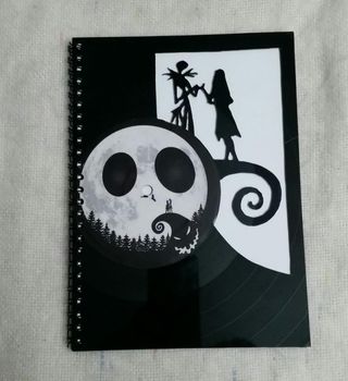 libreta de vinilo artesanal