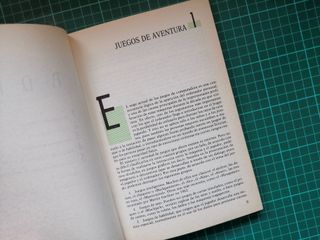 Libro "Cómo construir juegos de aventura" 1986