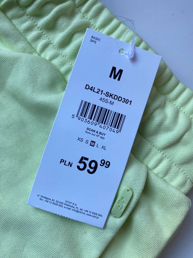 Shorts 4F nuevo chica T:M