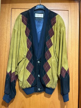 Chaqueta vintage de ante.