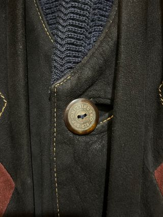 Chaqueta vintage de ante.