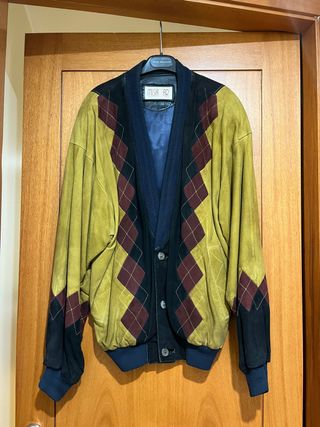 Chaqueta vintage de ante.