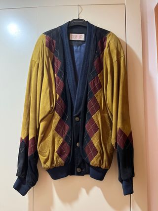 Chaqueta vintage de ante.