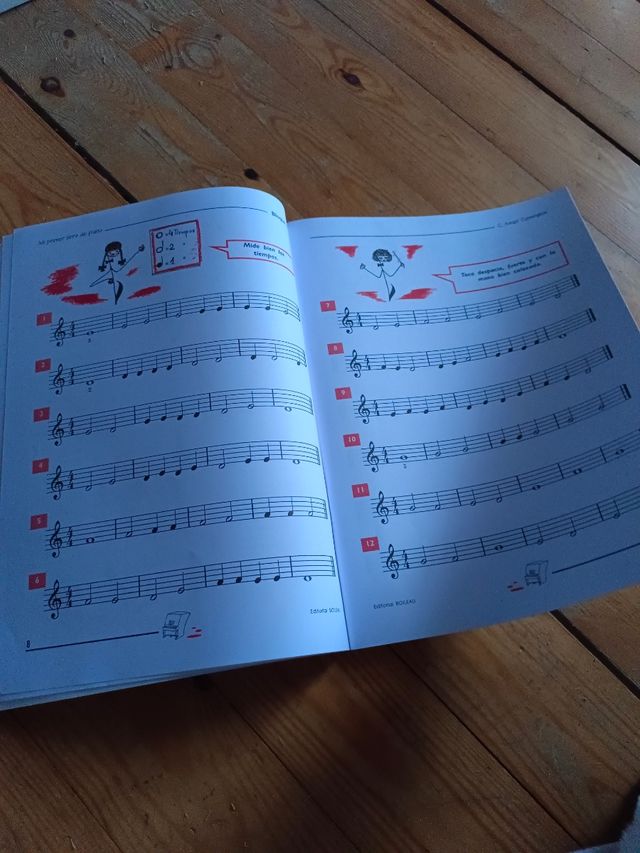 Libro para aprender piano