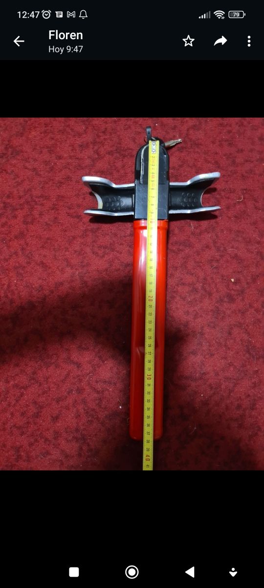 Candado antirrobo coche