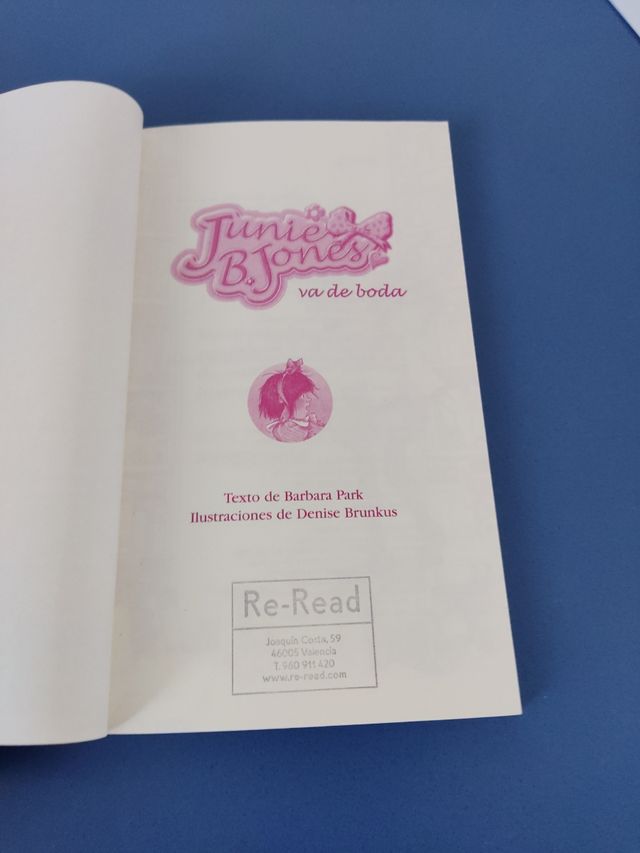 Junie B. Jones va de boda