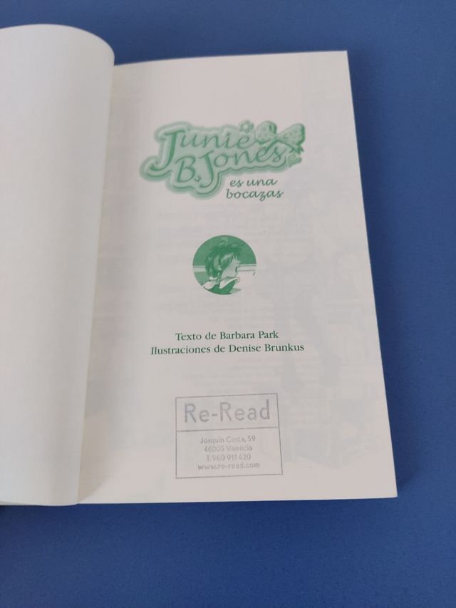 Junie B. Jones es una bocazas