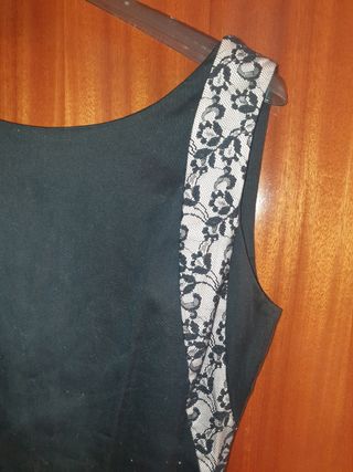 vestido negro fiesta