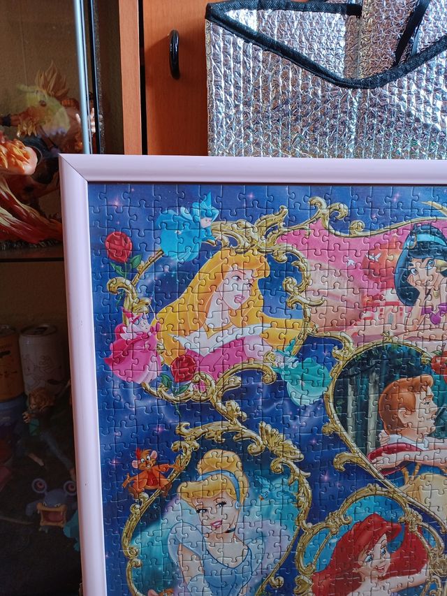 Puzzle de 1000 piezas enmarcado