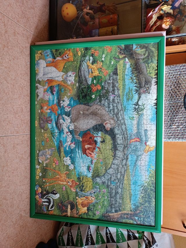 Puzzle de 1000 piezas enmarcado