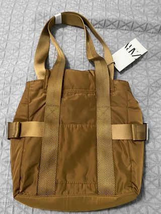 Bolso nylon zara nuevo con etiquetas y guardapolvo