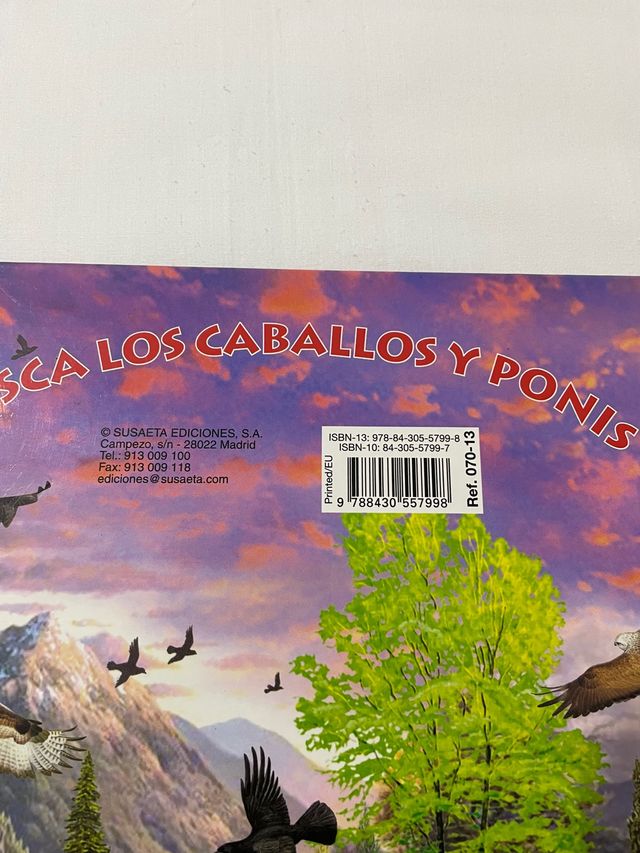 Libro Busca los caballos y ponis