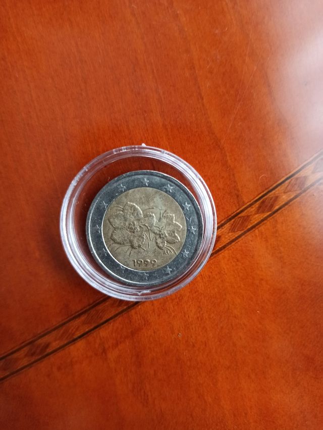 MONEDA DE 2 EUROS CARA NACIONAL DE FINLANDIA 1999