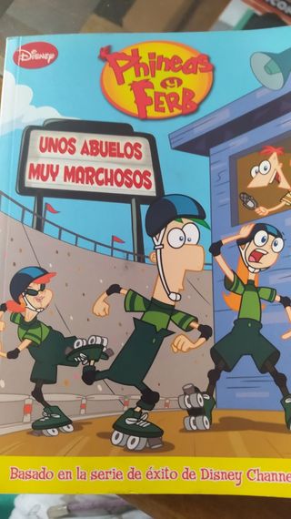 libro phineas y ferb