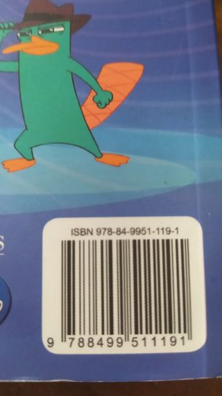 libro phineas y ferb