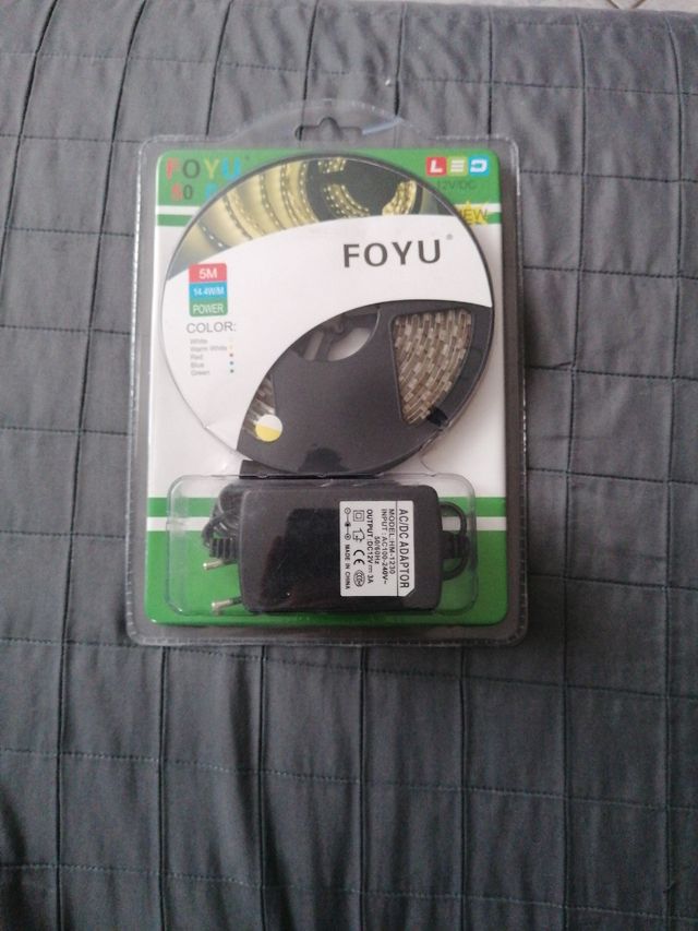 Luci led con adattatore