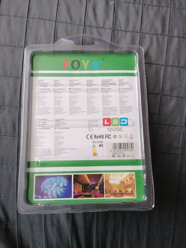 Luci led con adattatore